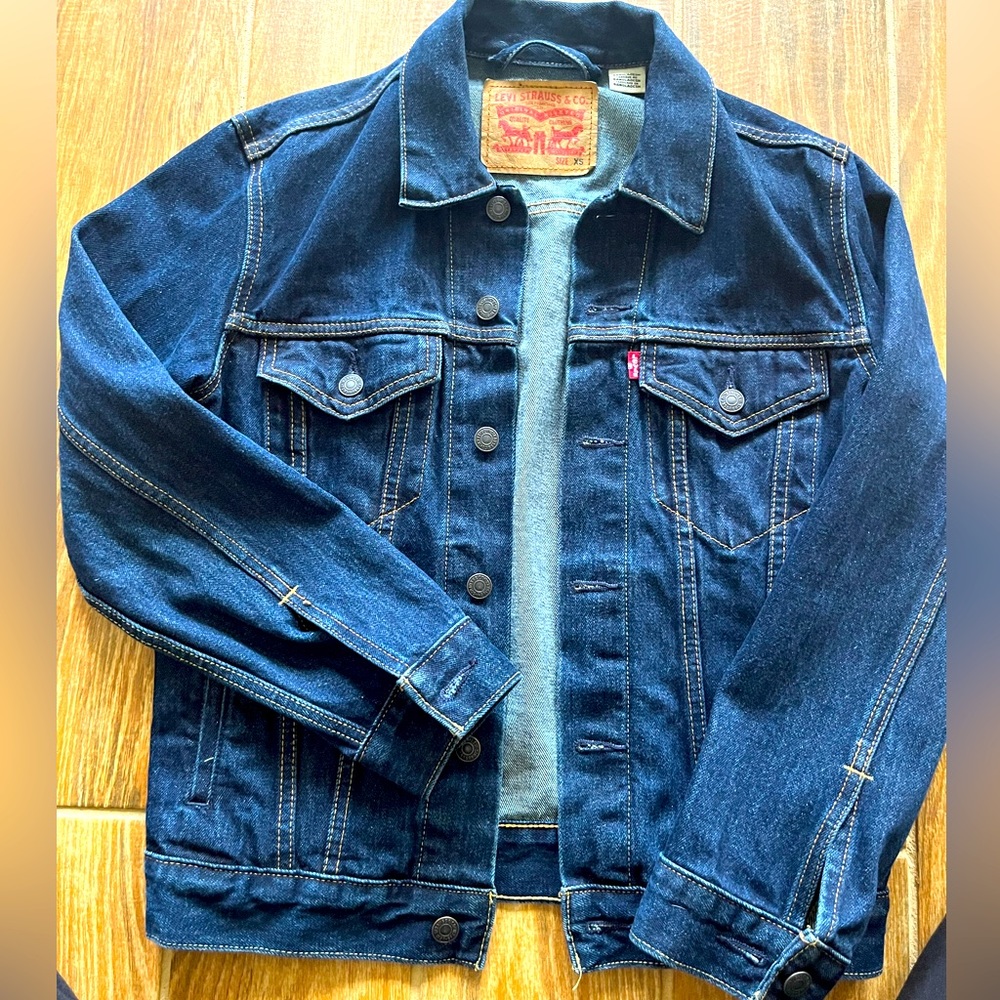 1980s mens Levi’s  trucker jean jacket